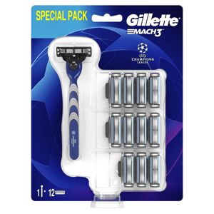 Gillette Borotva  Mach3 Reg + 12 csere fej