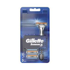 Gillette Gillette Sensor3 borotva + 3 csere fej