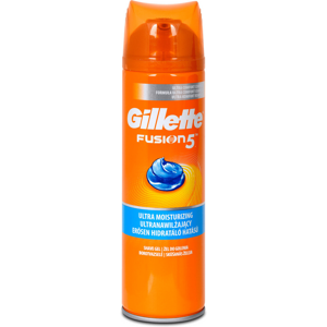 Gillette Hidratáló borotvazselé érzékeny bőrre  Gillette Fusion5 Ultra Moisturizing (Shave Gel) 200 ml