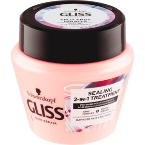 Gliss Kur Split Ends Miracle (Sealing 2 in 1 Treatment) regeneráló maszk 300 ml