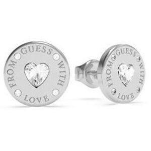 Guess Acél fülbevaló Swarovski kristállyal From Guess With Love UBE70036