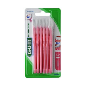 GUM Fogköztiszttó kefe Bi-Direction 1,2 mm 6 db