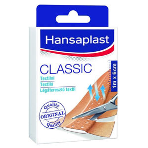 Hansaplast Hansaplast Textil tapasz Classic 1mx6cm