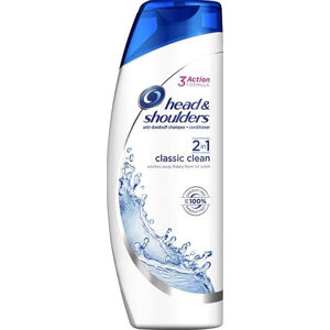Head and Shoulders Korpásodás elleni sampon és hajbalzsam  2 v 1 Classic Clean (Anti-Dandruff Shampoo & Conditioner) 225 ml