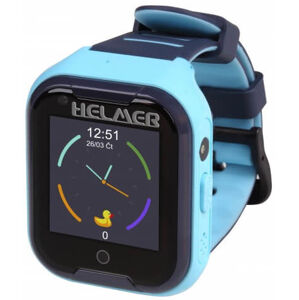 Helmer LK 709 4G kék - gyerekóra GPS lokátorral, videohívással, vízálló
