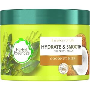 Herbal Essence Hidratáló és simító maszk a száraz hajra Coconut milk (Intenstive Mask) 450 ml