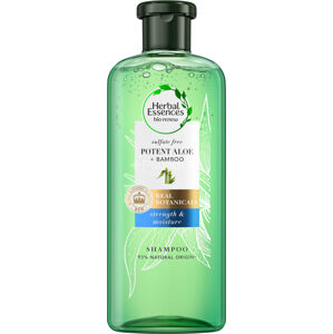 Herbal Essence Hidratáló sampon Potent Aloe + Bamboo (Strength & Moisture Shampoo) 380 ml