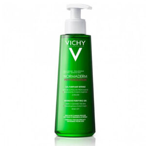 Vichy Mélytisztító gél a pattanásos bőr tökéletlenségei ellen Normaderm Phytosolution (Intensive Purifying Gel) 400 ml