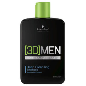 Schwarzkopf Professional Mélyen tisztító sampon férfiaknak 3D (Deep Cleansing Shampoo) 1000 ml