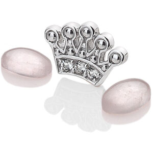 Hot Diamonds Anais korona és rózsakvarc elemek EX118