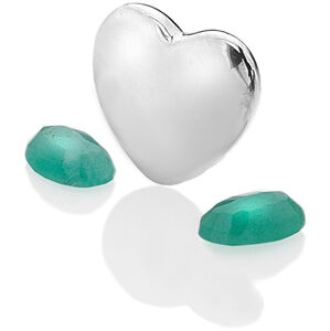 Hot Diamonds Anais szív és smaragd elemek - május EX124