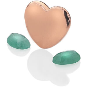 Hot Diamonds Anais szív és smaragd elemek - május EX136
