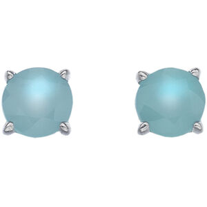 Hot Diamonds Ezüst fülbevaló kék acháttal Hot Diamonds Anais AE009