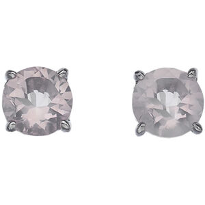 Hot Diamonds Hot Diamonds Anais rózsaszín kvarc ezüst fülbevaló AE010