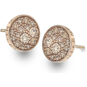 Hot Diamonds Ezüst fülbevaló Hot Diamonds Emozioni Scintilla Champagne Rose DE455