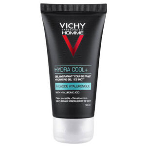 Vichy Hidratáló bőrápoló zselé hűsítő hatással Homme Hydra Cool+ (Hydrating Gel Ice Shot) 50 ml