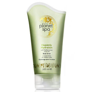 Avon Planet Spa hidratáló testradír olívaolaj kivonattal (Body Scrub Heavenly Hydration with Mediterranean Olive Oil) 200 ml