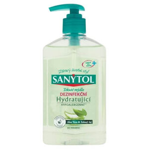 Sanytol Hidratáló fertőtlenítő szappan Aloe Vera & Green Tea 250 ml