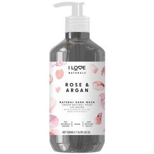 I Love Hidratáló folyékony kézszappan  Naturals Rose & Argan (Hand Wash) 500 ml