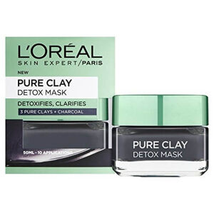 L´Oréal Paris Pure Clay (Detox Mask) intenzív tisztító maszk a ragyogó bőrért 50 ml
