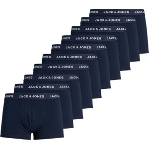 Jack&Jones 10 PACK - férfi boxeralsó  JACSOLID 12189937 Navy Blazer XL