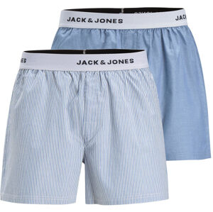Jack&Jones 2 PACK - férfi alsónadrág JACLUMB 12201112 Blue Denim XL