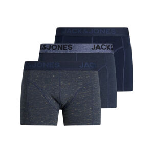 Jack&Jones 3 PACK - férfi boxeralsó JACJAMES 12184161 Navy Blazer XL