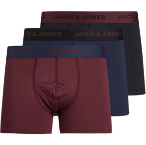 Jack&Jones 3 PACK - férfi boxeralsó JACSHAWN 12204899 Port Royale XXL
