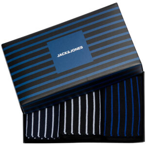 Jack&Jones 3 PACK - férfi zokni JACBRUCE 12197559 Navy Blazer