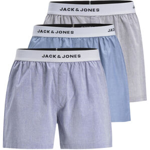 Jack&Jones 3 PACK - férfi alsó  JACKYLE 12212160 Blue Denim Grey Denim XXL