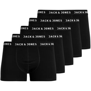 Jack&Jones 5 PACK - férfi boxeralsó JACHUEY 12142342 Black XL