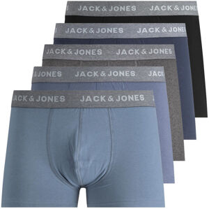 Jack&Jones 5 PACK - férfi boxeralsó  JACSERGE 12208821 Navy Blazer XL