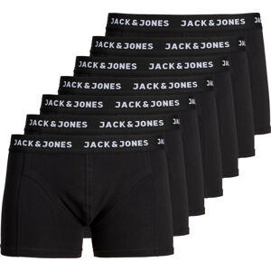 Jack&Jones 7 PACK - férfi boxeralsó JACHUEY 12171258 Black XL