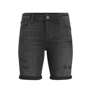 Jack&Jones Férfi rövidnadrág JJIRICK 12201627 Black Denim XXL