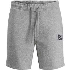 Jack&Jones JPSTNEWSOFT Világos szürke Melange férfi rövidnadrág XXL