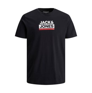 Jack&Jones Férfi póló JCODELFIELD Regular Fit 12198089 Black XXL
