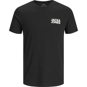 Jack&Jones Férfi póló  JJECORP 12151955 Black Slim L
