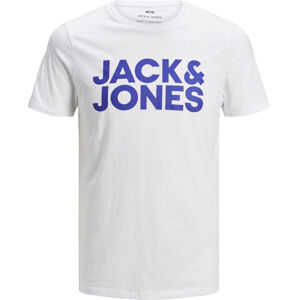 Jack&Jones Férfi póló  JJECORP 12151955 White Slim XXL