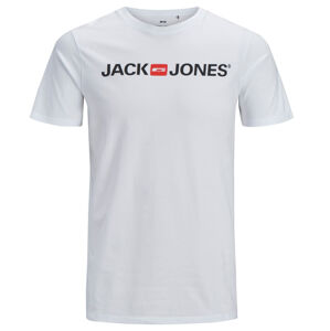 Jack&Jones Férfi póló  JJECORP 12137126 White XXL