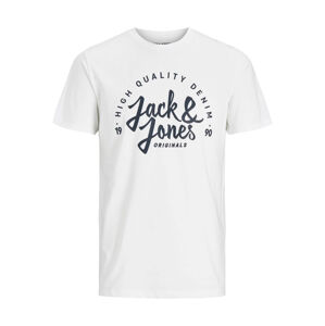 Jack&Jones Férfi póló JJKIMBEL 12195823 White L