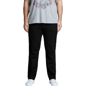 Jack&Jones PLUS Férfi farmer  Slim Fit JJITIM JJORIGINAL 12153645 Black Denim 40/36