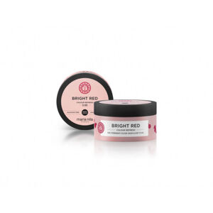 Maria Nila Bright Red gyengéd, tápláló hajmaszk színpigmentek nélkül (Colour Refresh Mask) 100 ml