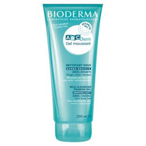 Bioderma ABCDerm Moussant gyengéd tisztító gél gyerekeknek 200 ml