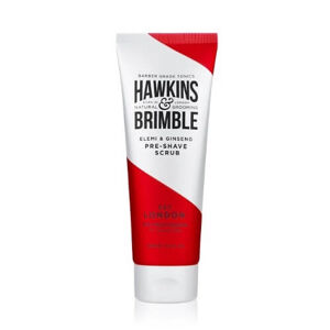 Hawkins & Brimble Gyengéd arcradír férfiaknak elemi és a ginzeng illattal (Elemi & Ginseng Pre-Shave Scrub) 125 ml
