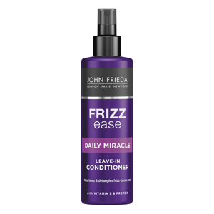 John Frieda Öblítést nem igénylő balzsam hullámos és göndör hajra Frizz Ease Daily Miracle (Leave-in Conditioner) 200 ml