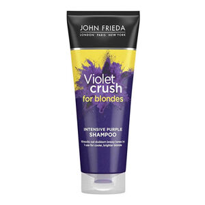 John Frieda Lila sampon szőke hajra  Sheer Blonde Violet Crush (Intensive Purple Shampoo) 250ml