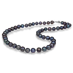 JwL Luxury Pearls Kék színű igazgyöngy nyaklánc JL0265