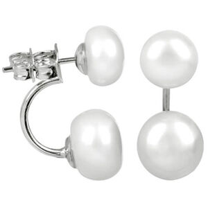 JwL Luxury Pearls Igazgyönggyel díszített dupla fülbevaló JL0287