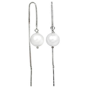 JwL Luxury Pearls Ezüst lánc fülbevalü fehér gyönggyel JL0204