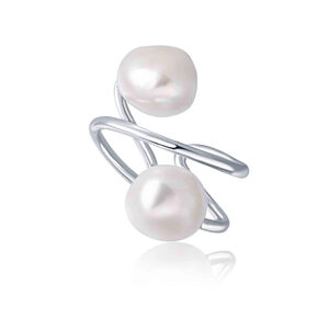 JwL Luxury Pearls Luxus barokk gyűrű igazgyönggyel JL0625